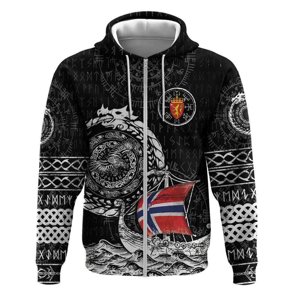 Personalized Viking Norway Hoodie Norwegian Viking Ship DT05