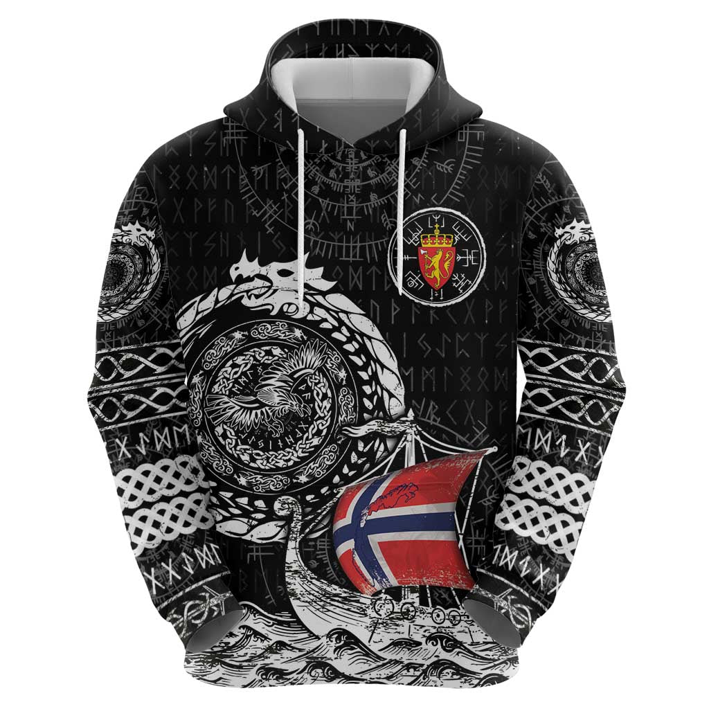 Personalized Viking Norway Hoodie Norwegian Viking Ship DT05
