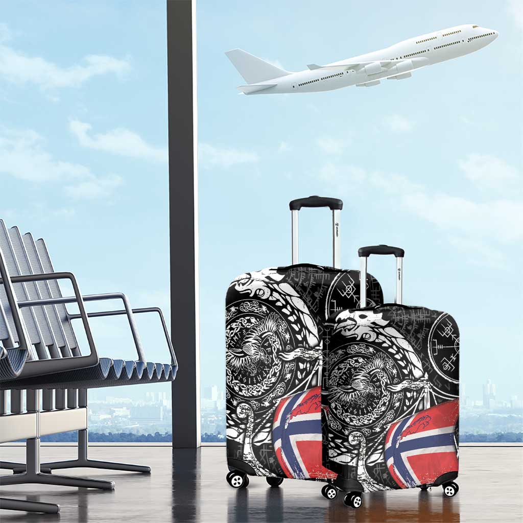 Viking Norway Luggage Cover Norwegian Viking Ship DT05