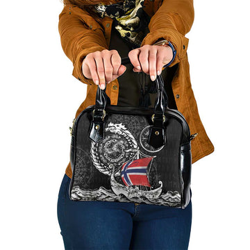 Viking Norway Shoulder Handbag Norwegian Viking Ship DT05