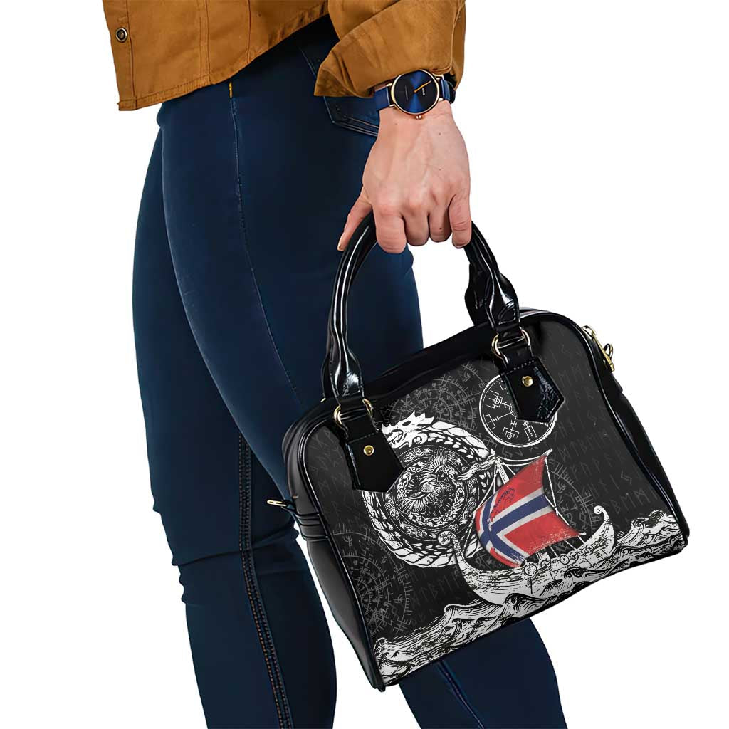 Viking Norway Shoulder Handbag Norwegian Viking Ship DT05