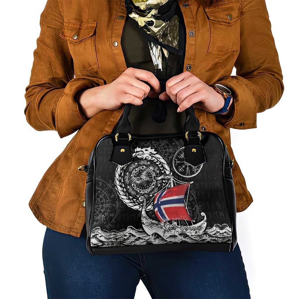 Viking Norway Shoulder Handbag Norwegian Viking Ship DT05