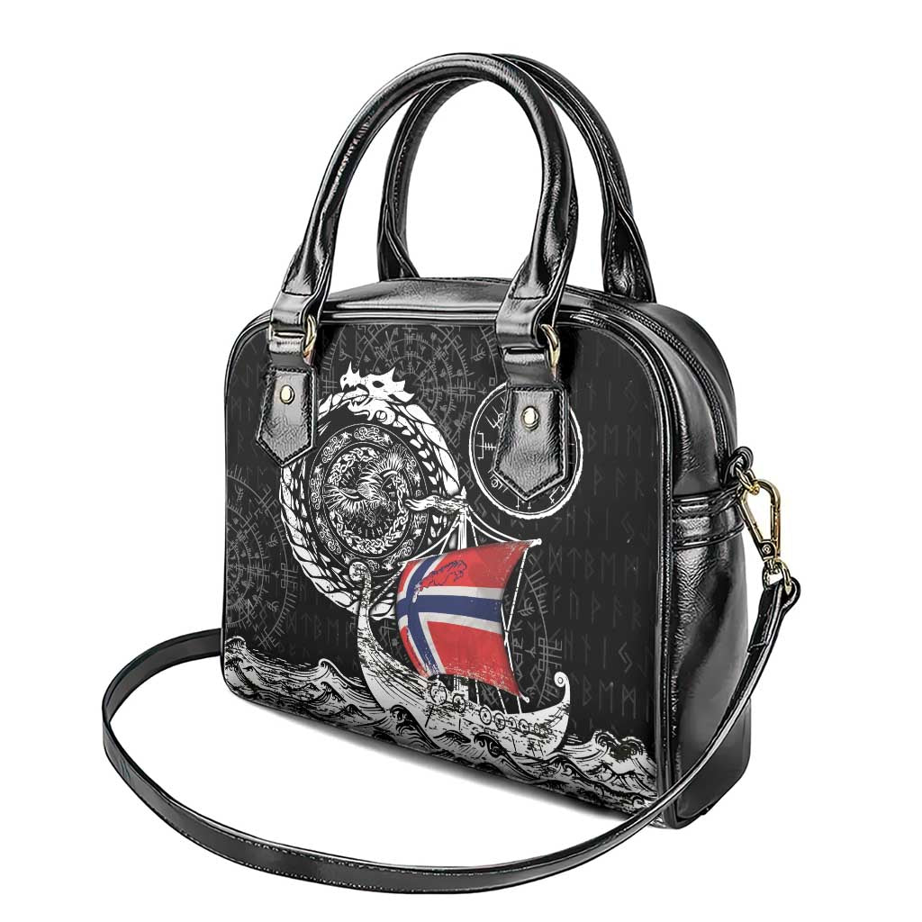 Viking Norway Shoulder Handbag Norwegian Viking Ship DT05