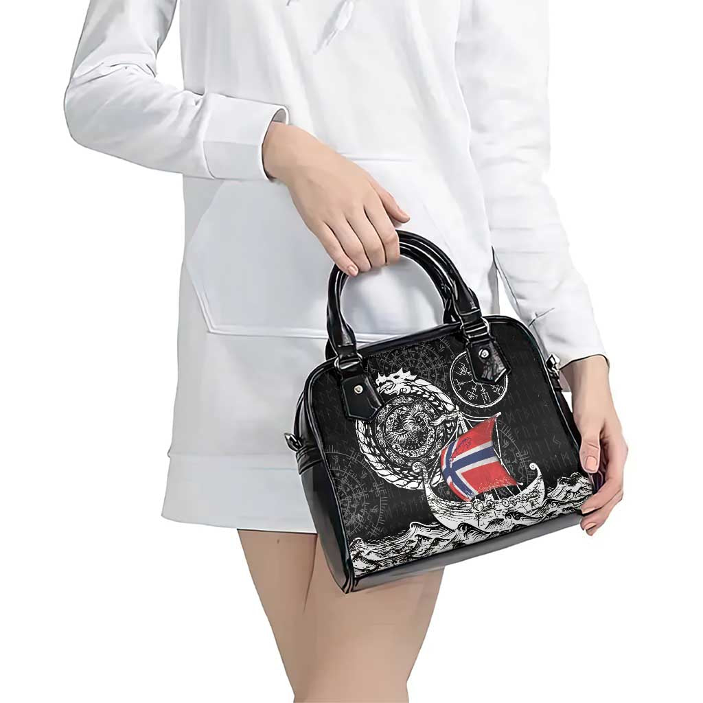 Viking Norway Shoulder Handbag Norwegian Viking Ship DT05