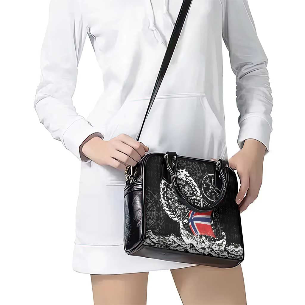 Viking Norway Shoulder Handbag Norwegian Viking Ship DT05