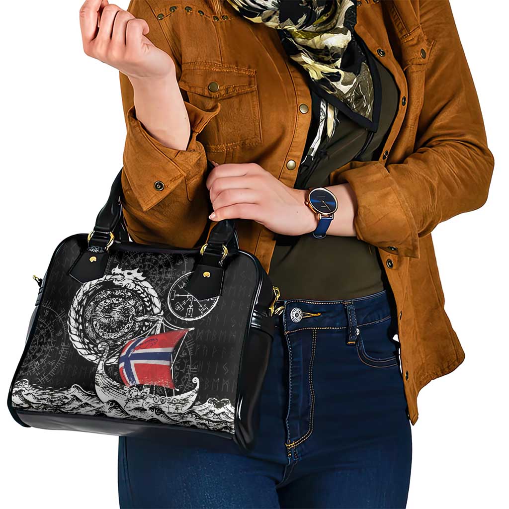 Viking Norway Shoulder Handbag Norwegian Viking Ship DT05