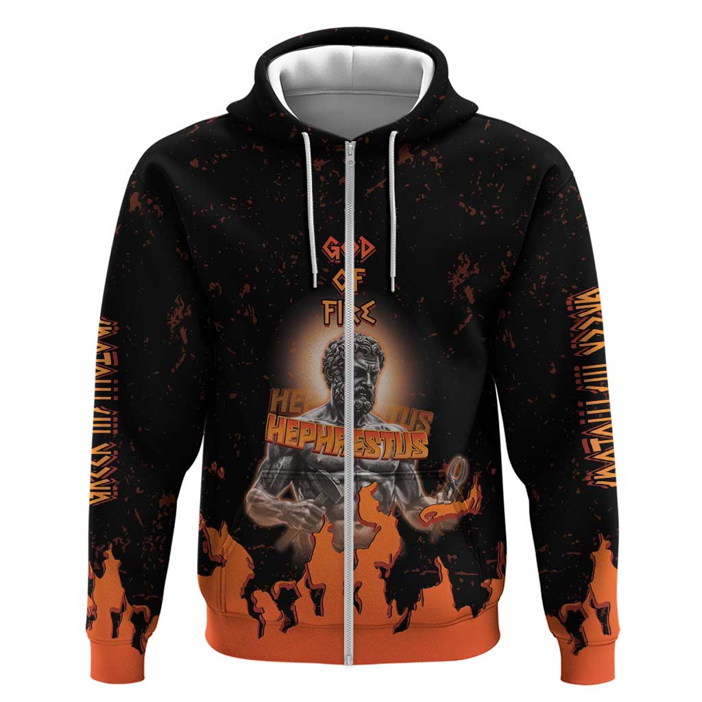 Ancient Greek Hephaestus Hoodie God Of Fire DT05