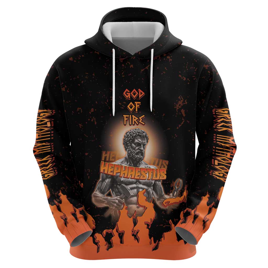 Ancient Greek Hephaestus Hoodie God Of Fire DT05