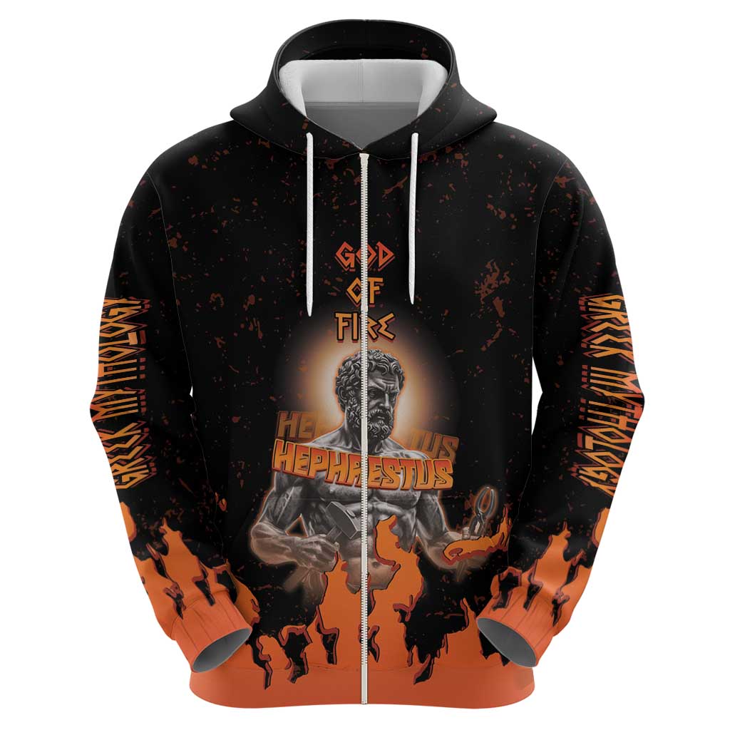 Ancient Greek Hephaestus Hoodie God Of Fire DT05