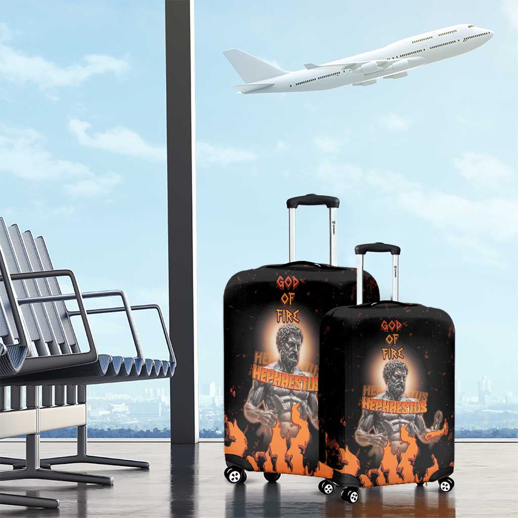Ancient Greek Hephaestus Luggage Cover God Of Fire DT05