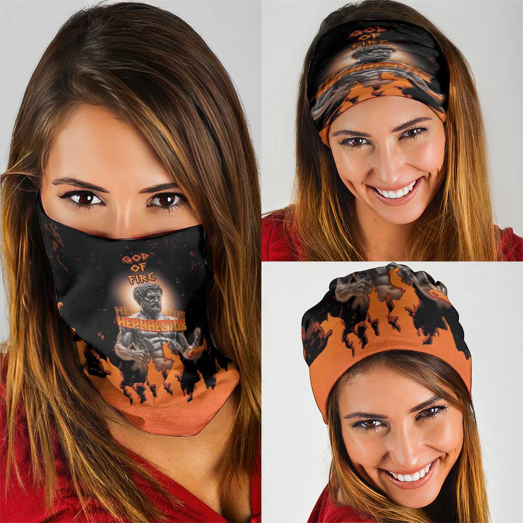 Ancient Greek Hephaestus Neck Gaiter God Of Fire DT05