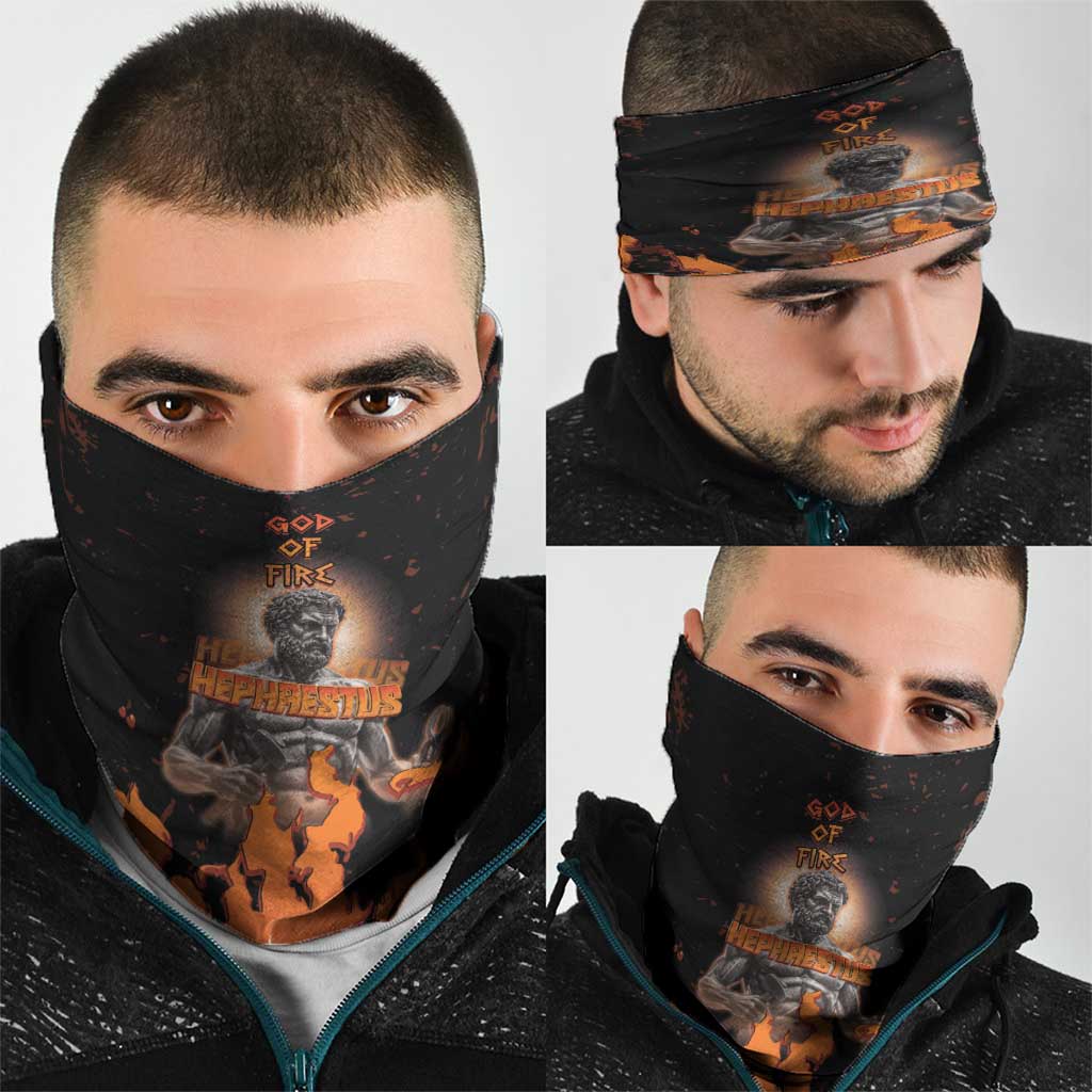 Ancient Greek Hephaestus Neck Gaiter God Of Fire DT05