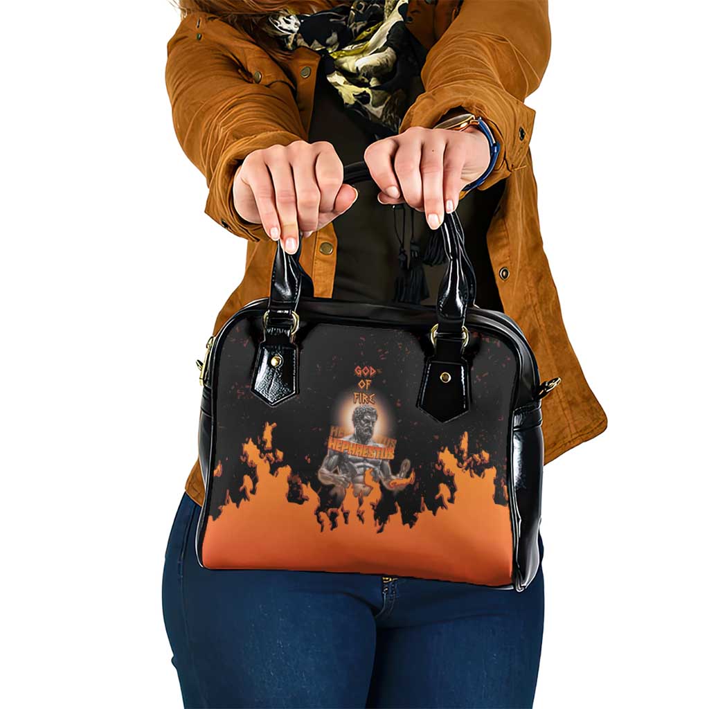 Ancient Greek Hephaestus Shoulder Handbag God Of Fire DT05