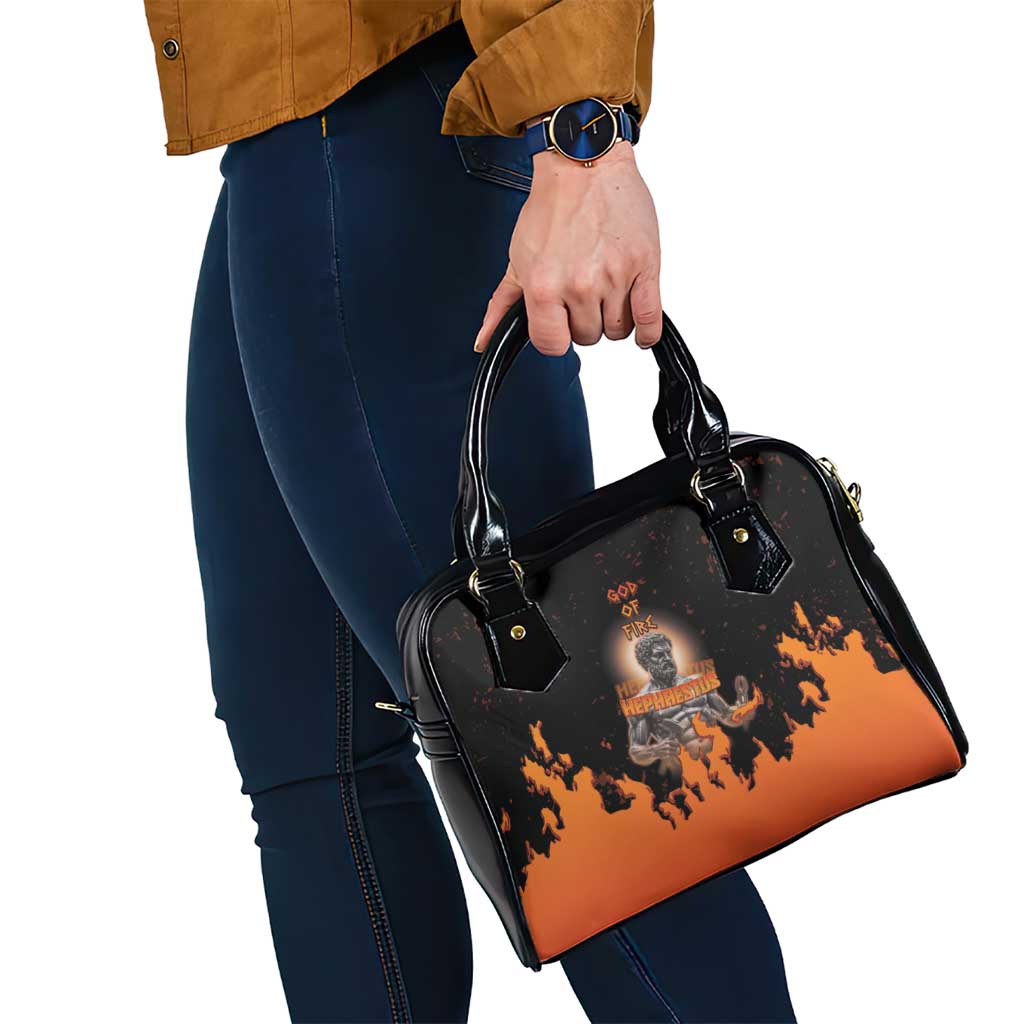 Ancient Greek Hephaestus Shoulder Handbag God Of Fire DT05