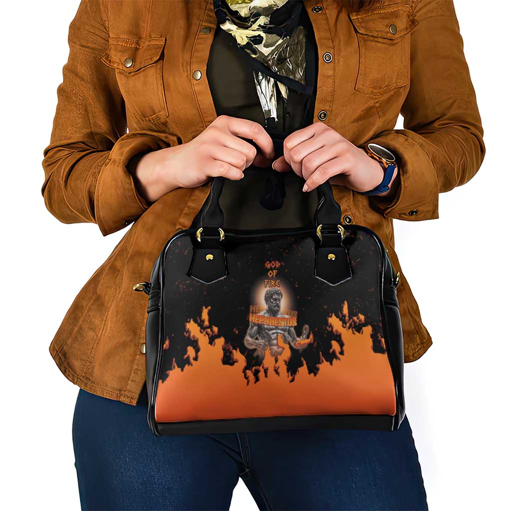Ancient Greek Hephaestus Shoulder Handbag God Of Fire DT05