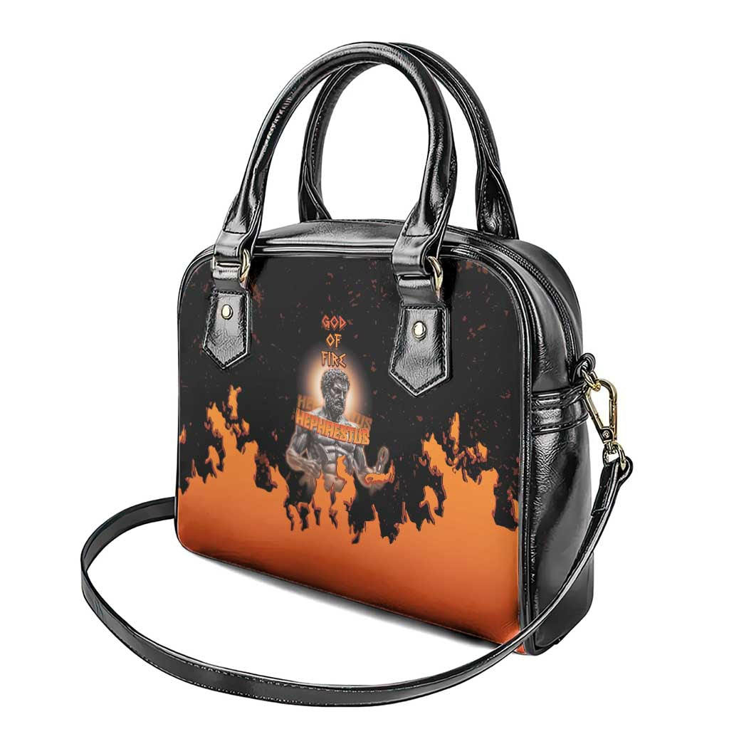 Ancient Greek Hephaestus Shoulder Handbag God Of Fire DT05