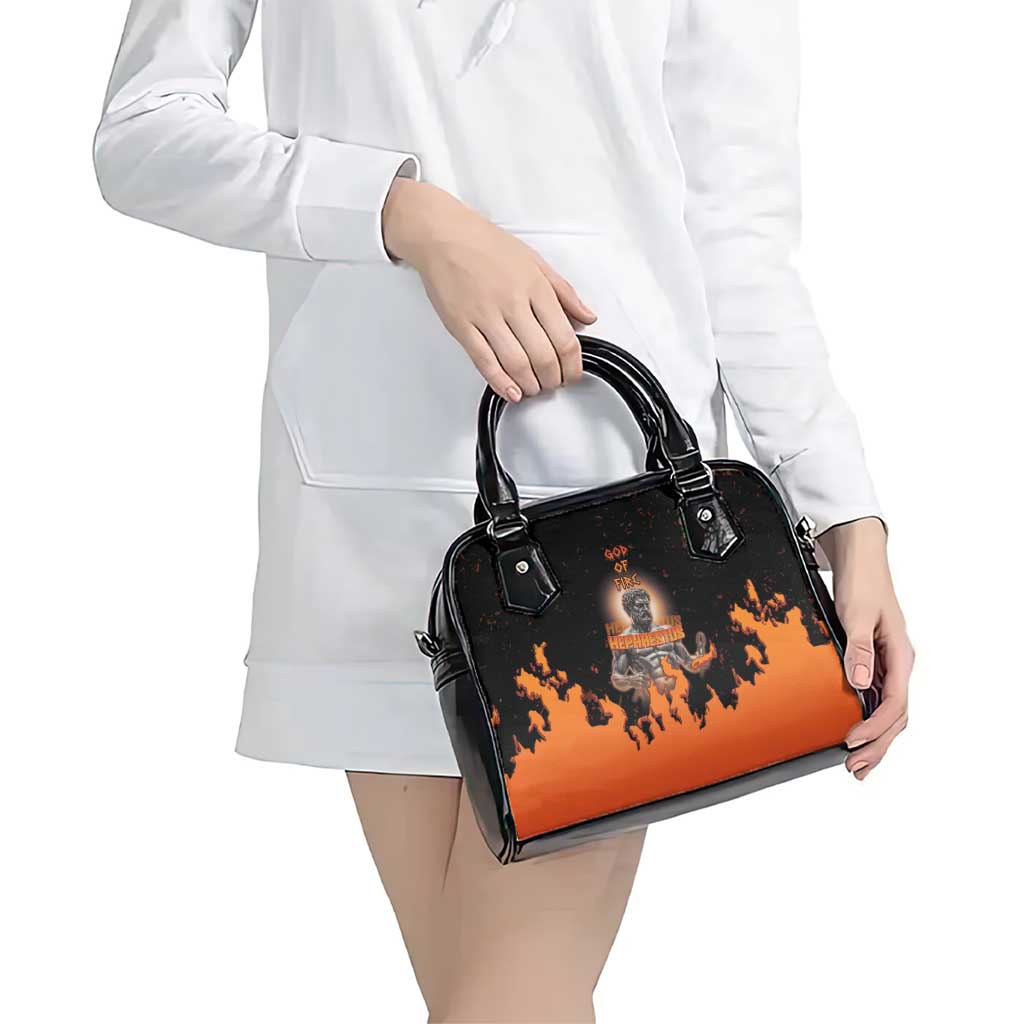 Ancient Greek Hephaestus Shoulder Handbag God Of Fire DT05