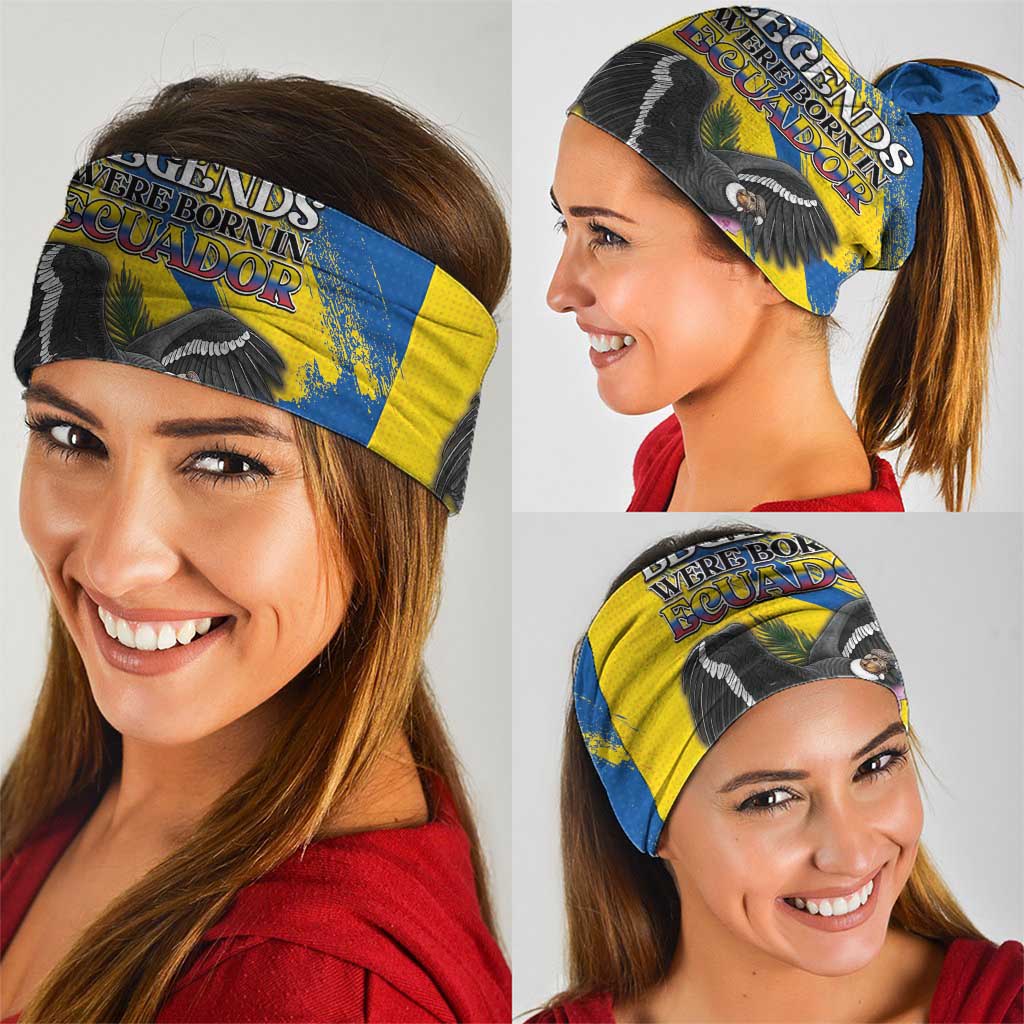 Ecuador Neck Gaiter Andean Condor With Phalaenopsis Orchid DT05