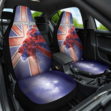 United Kingdom Car Seat Cover British Lion Flag Style DT05