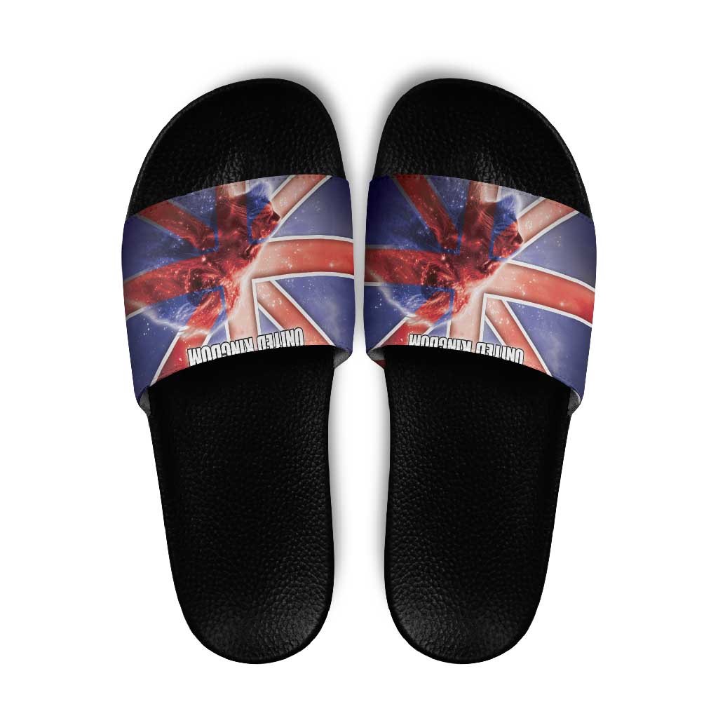 United Kingdom Slide Sandals British Lion Flag Style DT05