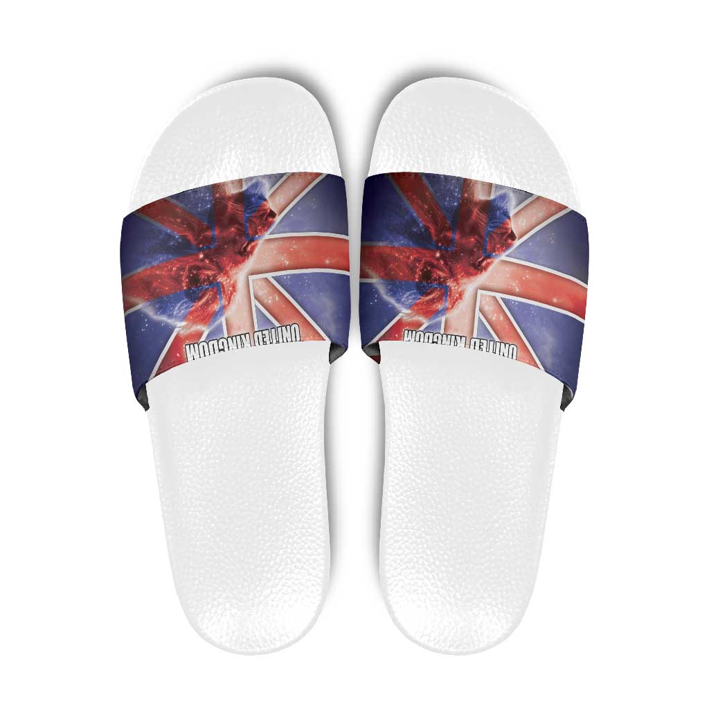 United Kingdom Slide Sandals British Lion Flag Style DT05