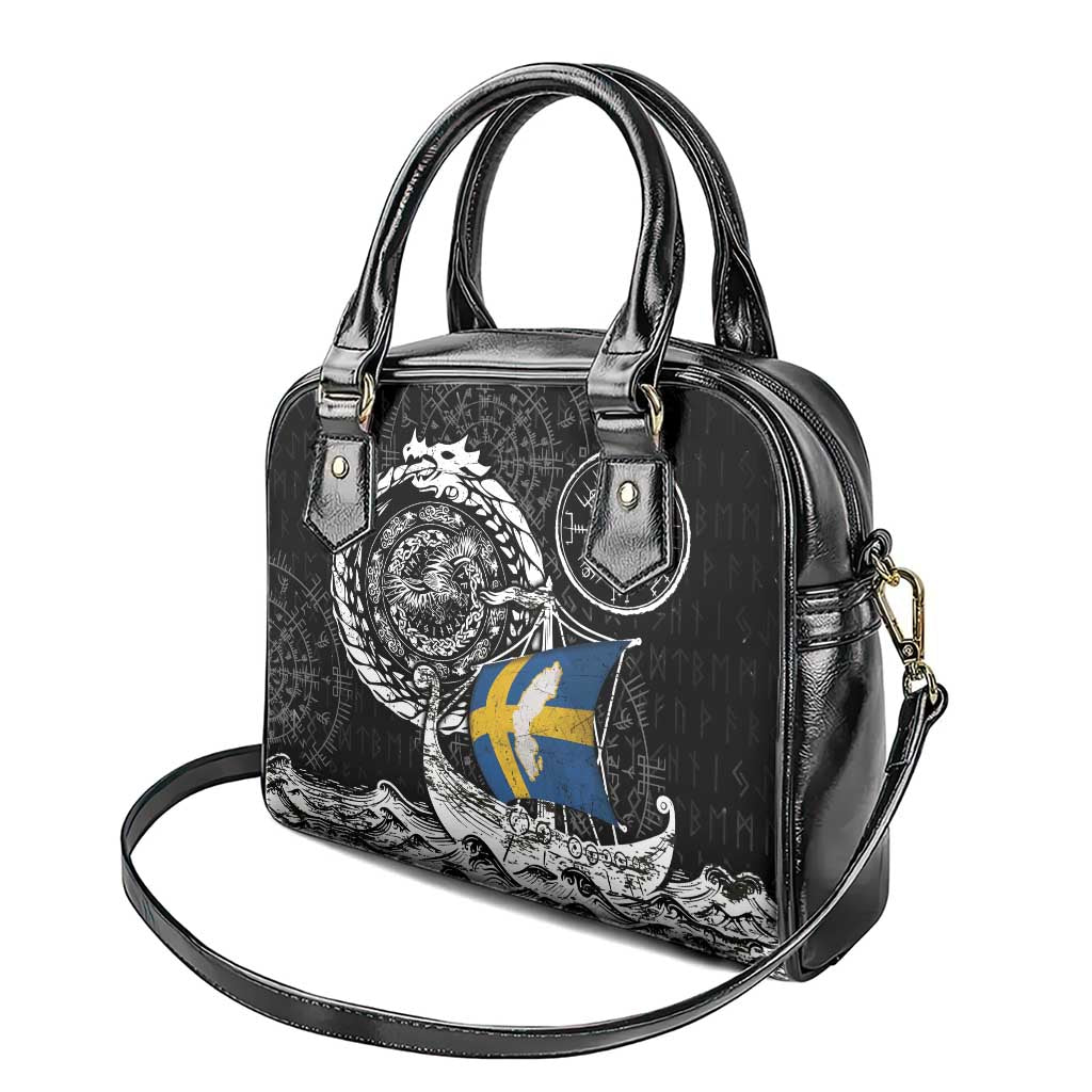 Viking Sweden Shoulder Handbag Swedish Viking Ship DT05