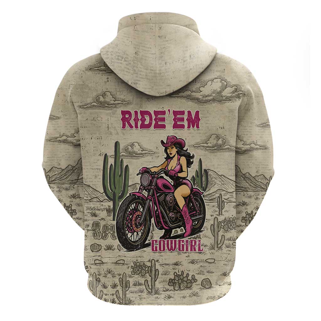 Cowgirl Hoodie Running Wild Ride Or Die DT05
