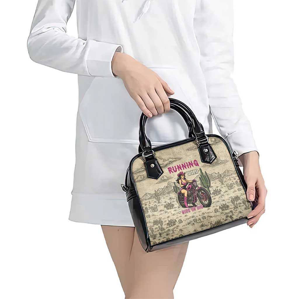 Cowgirl Shoulder Handbag Running Wild Ride Or Die DT05