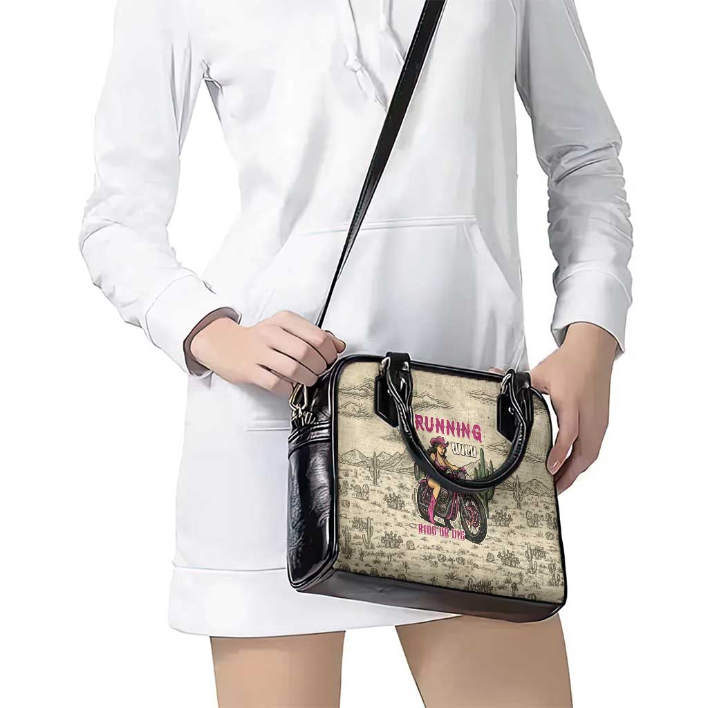 Cowgirl Shoulder Handbag Running Wild Ride Or Die DT05