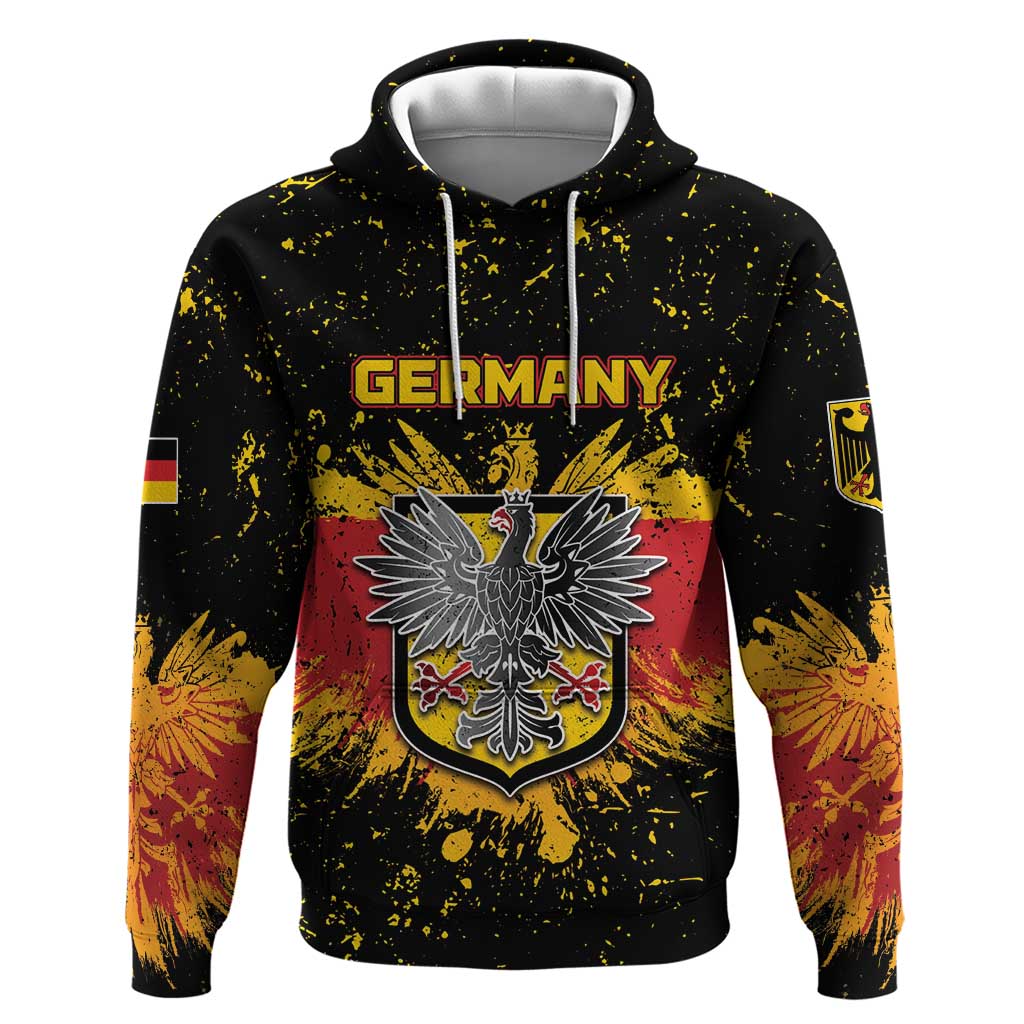 Personalized Germany Hoodie Bundeswappen Art Symbol DT05