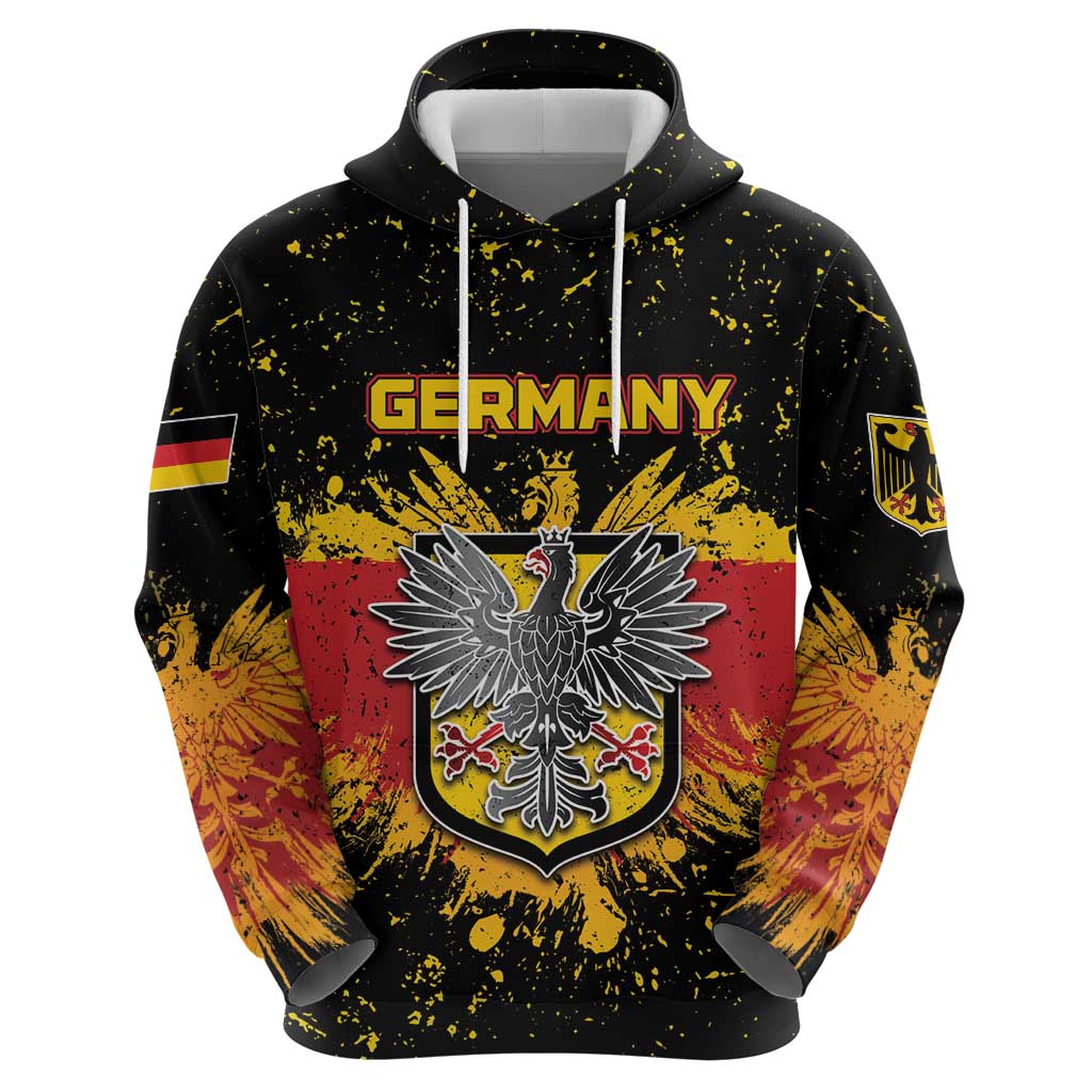 Personalized Germany Hoodie Bundeswappen Art Symbol DT05