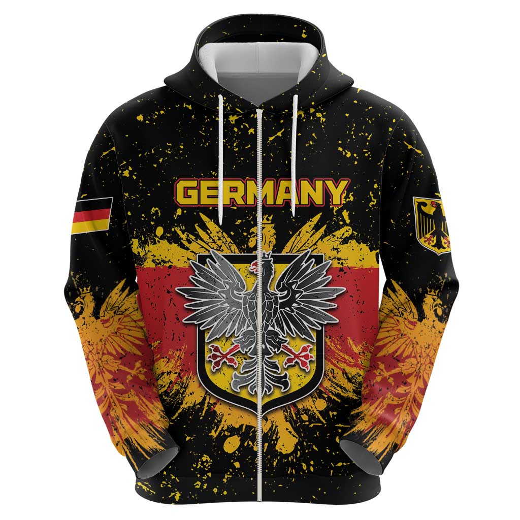Personalized Germany Hoodie Bundeswappen Art Symbol DT05