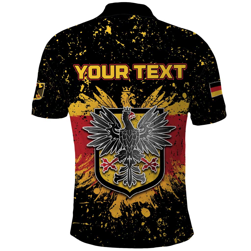 Personalized Germany Polo Shirt Bundeswappen Art Symbol DT05