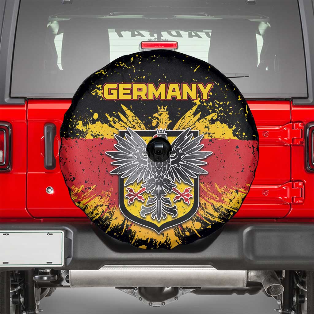 Germany Spare Tire Cover Bundeswappen Art Symbol DT05