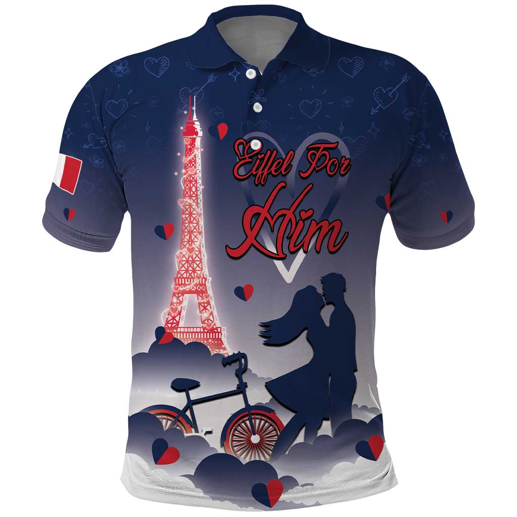 Personalized France Polo Shirt Eiffel For Him DT05