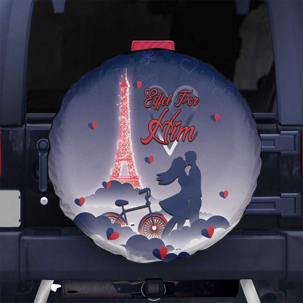 France Spare Tire Cover Eiffel For Him DT05