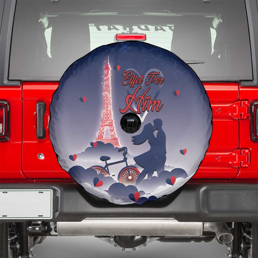 France Spare Tire Cover Eiffel For Him DT05