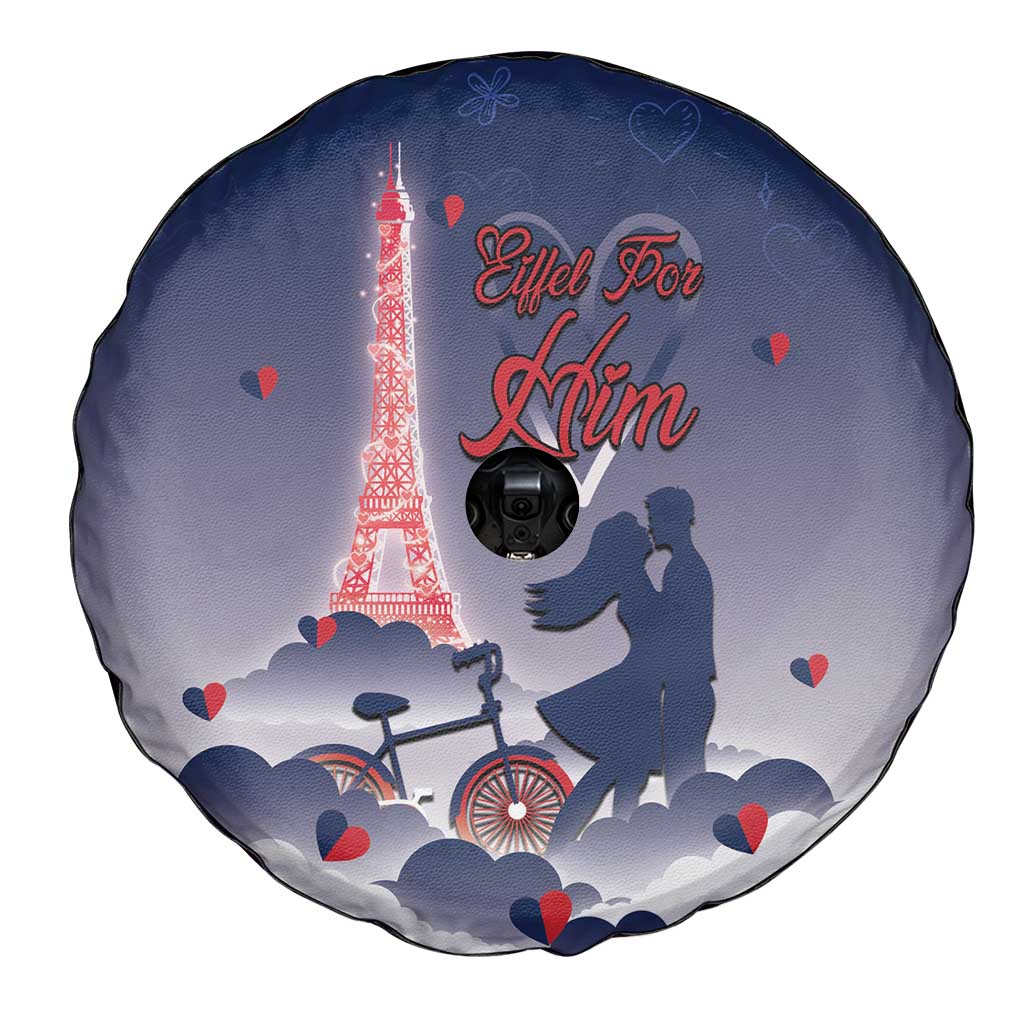 France Spare Tire Cover Eiffel For Him DT05