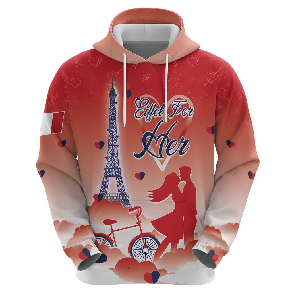 Personalized France Hoodie Eiffel For Her DT05