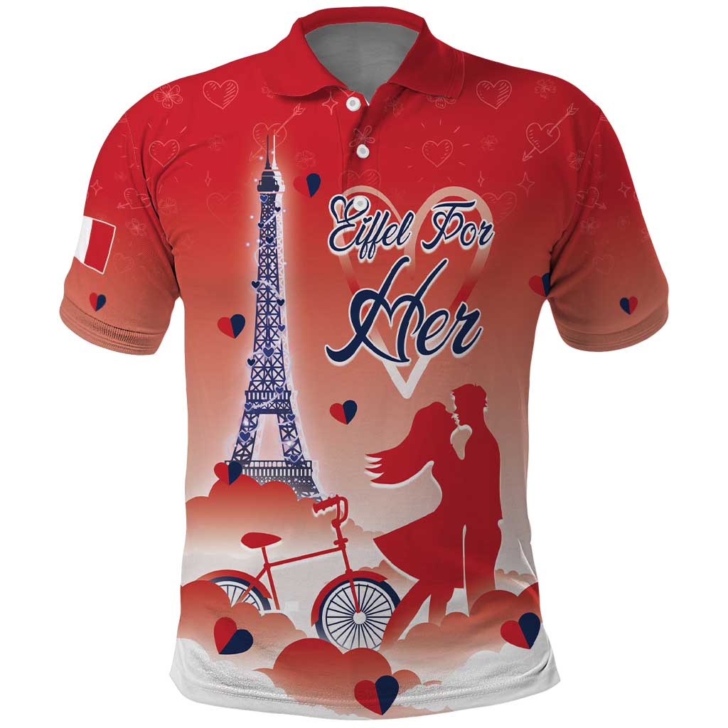 Personalized France Polo Shirt Eiffel For Her DT05