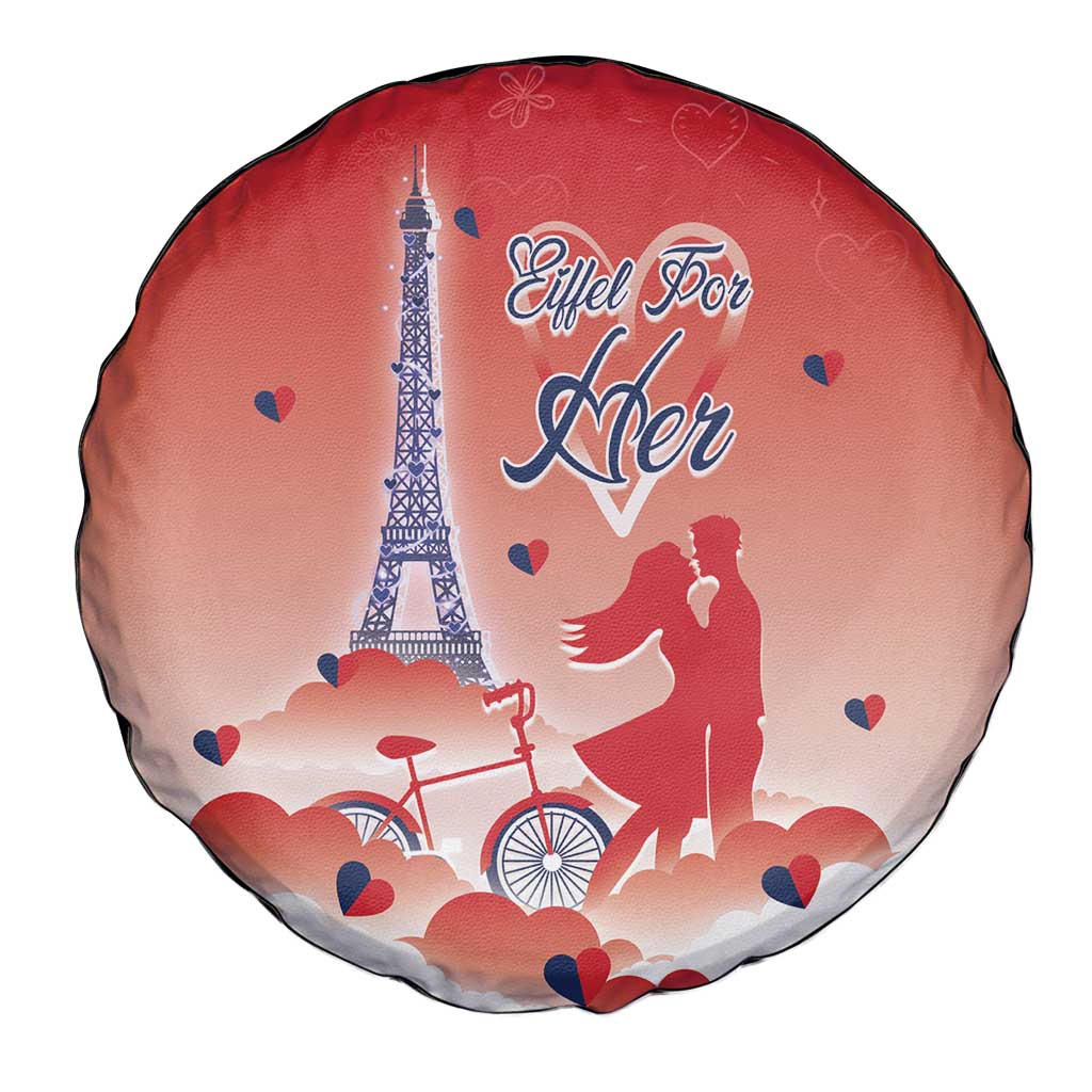 France Spare Tire Cover Eiffel For Her DT05