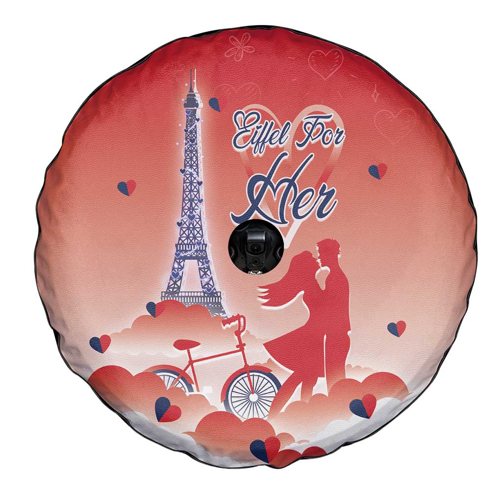 France Spare Tire Cover Eiffel For Her DT05