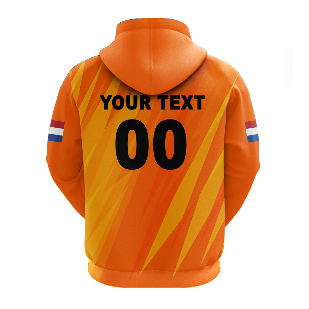 Custom Netherlands Football 2022 Champions Pride Hoodie LT12