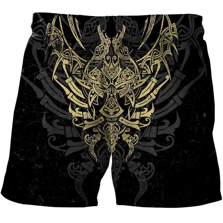 Viking Clothing Geki and Freki Viking Wolf Ii Shorts RLT12