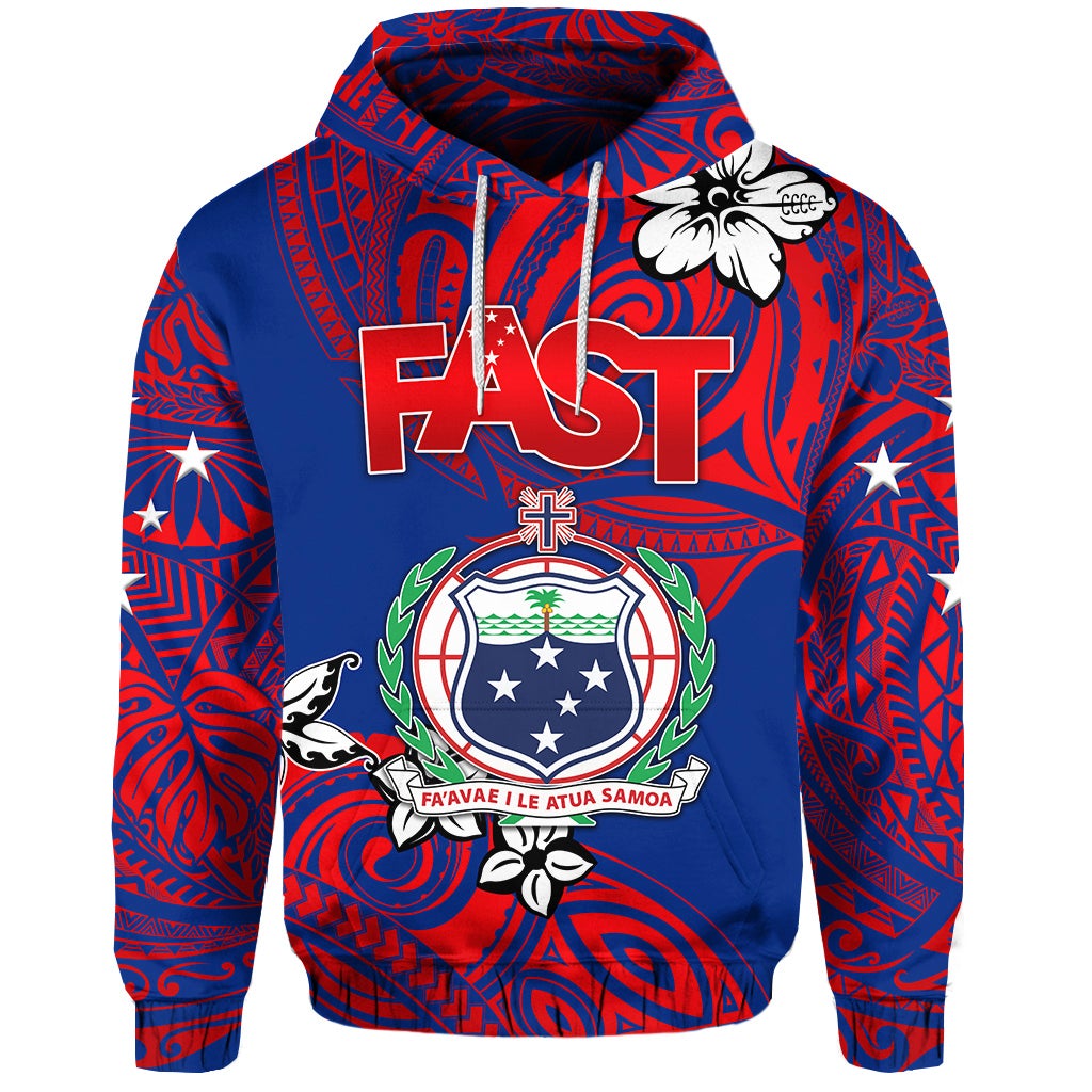 Samoa FAST Party Hoodie Unique Vibes LT8