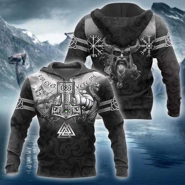 Viking Clothing Forever WeRe One Hoodie RLT12