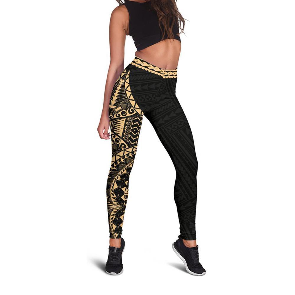 Polynesian Women's Leggings - Rising 1st