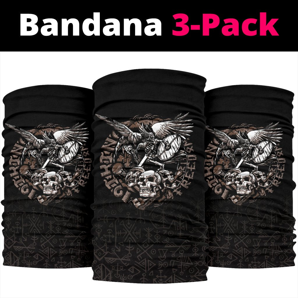 Viking Warrior Tattoo Odin Bandana 3 - Pack RLT12