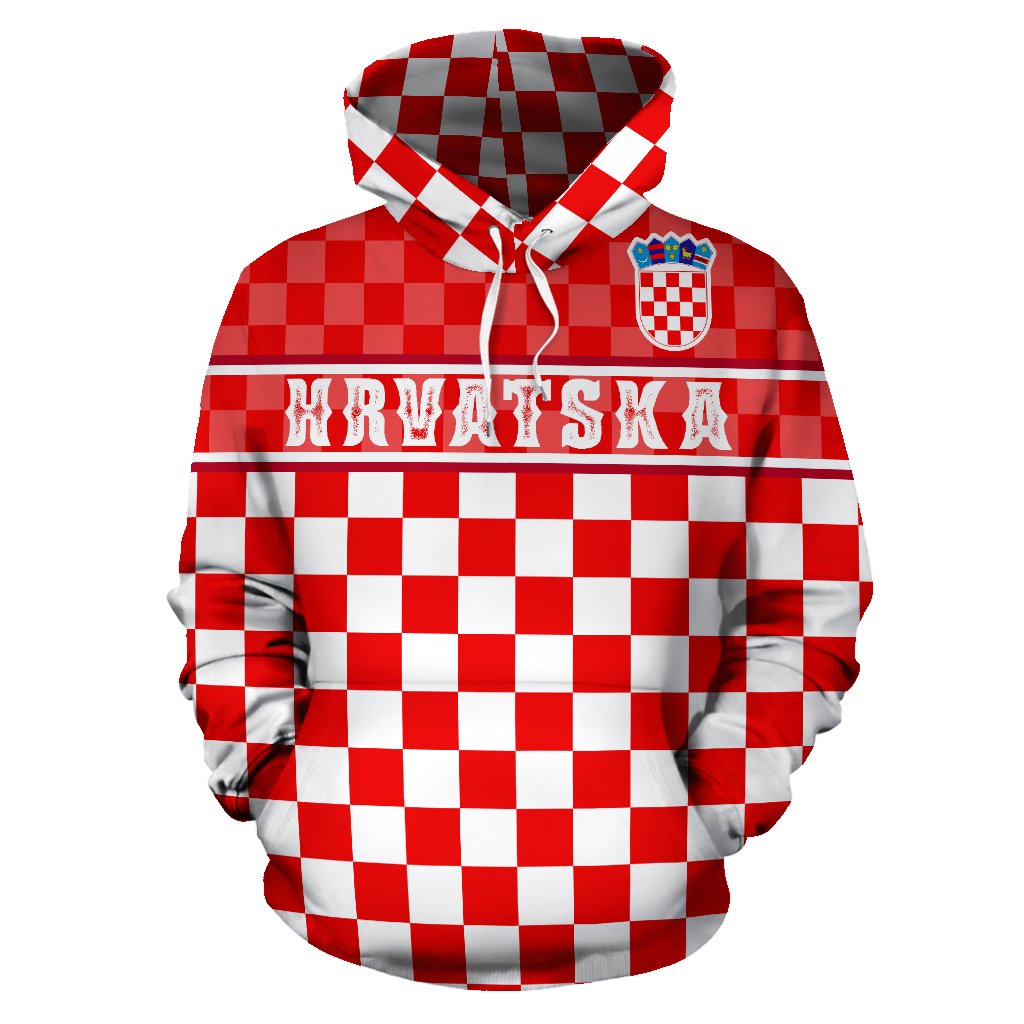 Croatia Proud To Be Croatian Hoodie