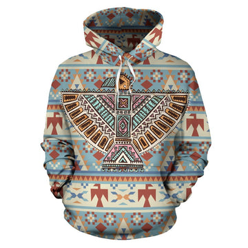 Thunderbird Native American Design All Over Hoodie LT10
